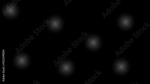 Dynamic abstract vector background dots,