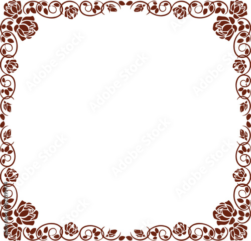 Beautiful flower art and mandala vector design