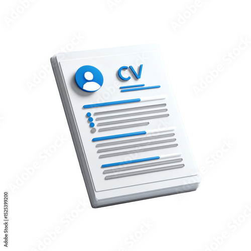 Clean CV Document Design