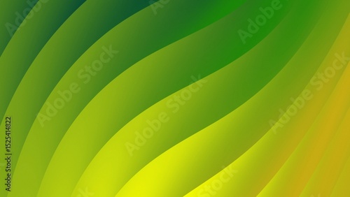 green yellow background, abstract gradient shape moving animated backgrounds with line  digital unique illustration 