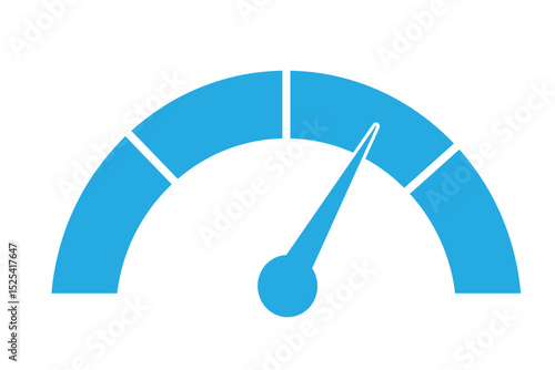 Speedometer, tachometer icon. Speedometer indicator icon collection.