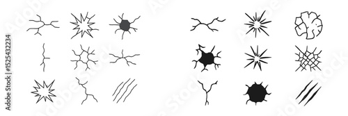 Visual representation of abstract designs showcasing various forms and patterns resembling neural connections and natural elements