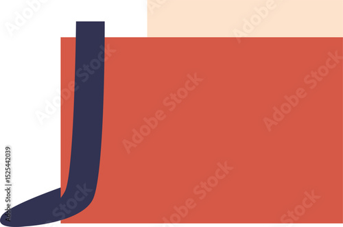 Storage container for fish vector illustration