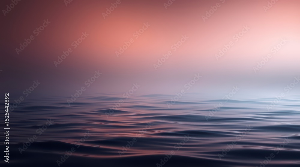 Obraz premium Ocean Waves at Sunset