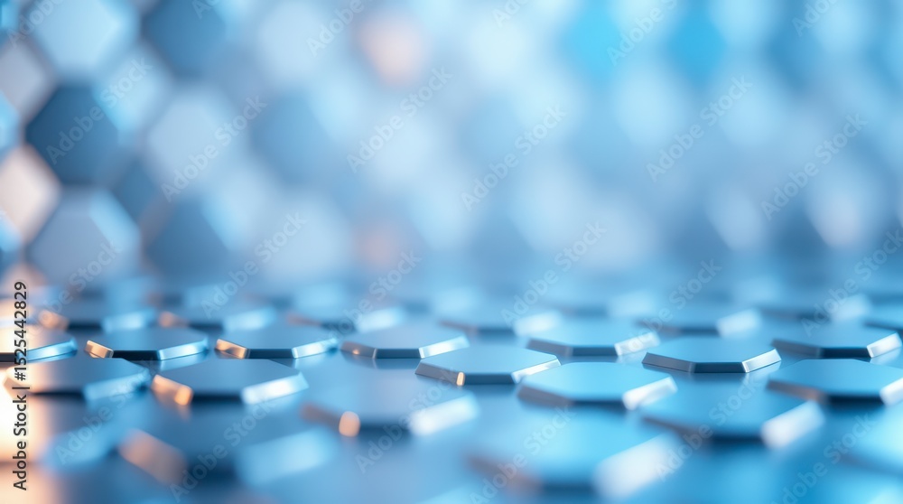Fototapeta premium Abstract Hexagon Background