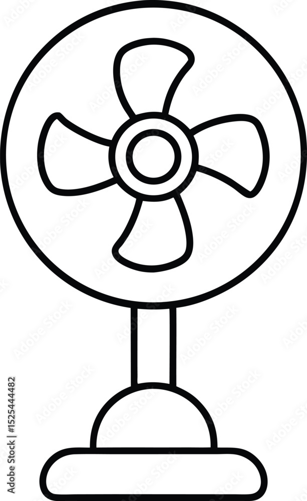 Desk Fan Icon Desk Fan Icon