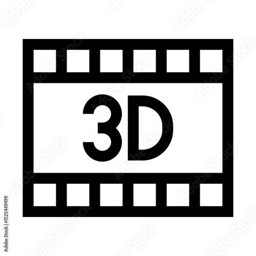 3D Film Icon
