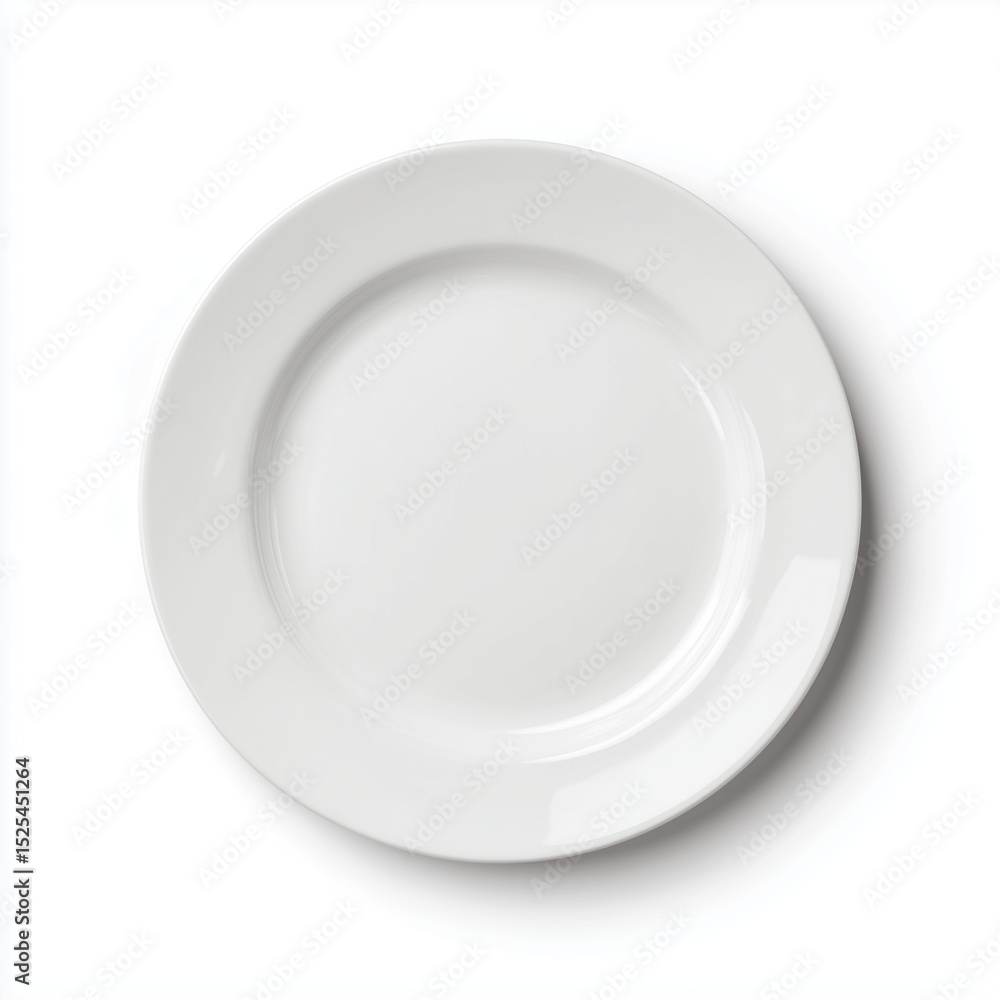 Empty White Plate - Perfect for Food Photography , isolated on white background png Empty White Plate - Perfect for Food Photography , isolated on white background png