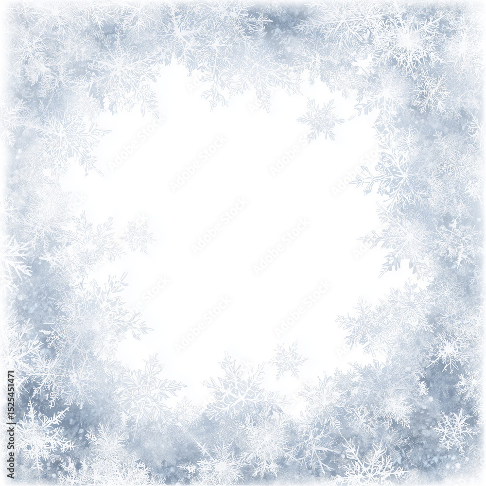 Winter Snowflake Background Design , isolated on white background png Winter Snowflake Background Design , isolated on white background png