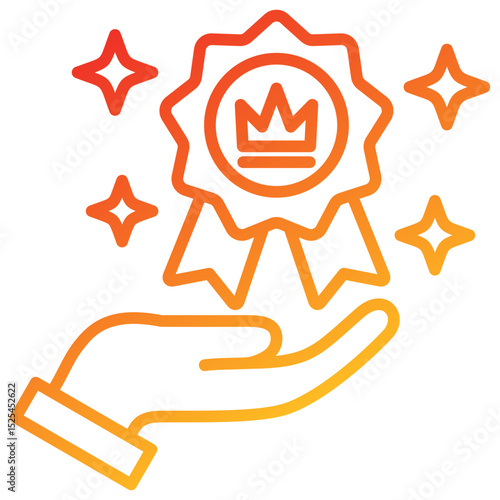 Prestige Line Gradient Icon
