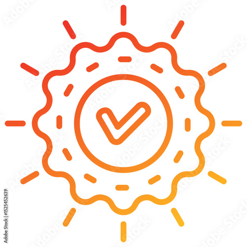 Proven Line Gradient Icon