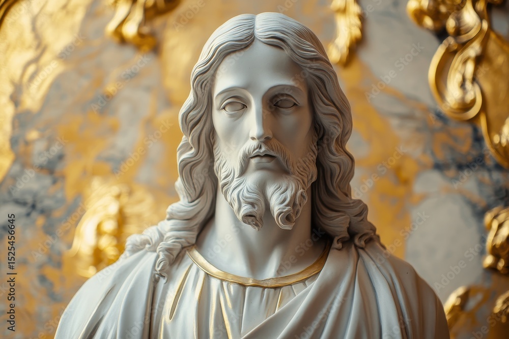 Statue of Lord Jesus captured in seamless timelapse showcasing intricate details, statue of the Lord Jesus seamless time lapse virtual Photo Background Statue of Lord Jesus captured in seamless timelapse showcasing intricate details, statue of the Lord Jesus seamless time lapse virtual Photo Background