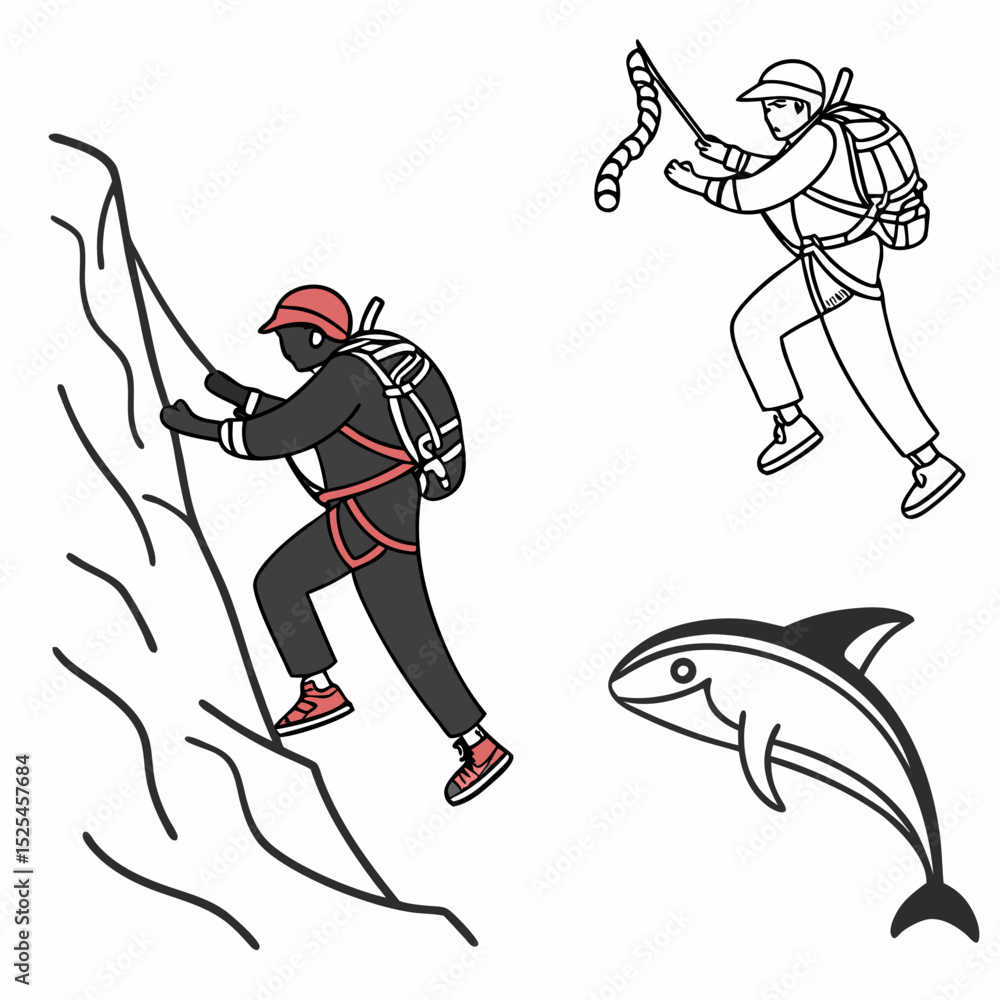 Obraz premium hockey player and puck