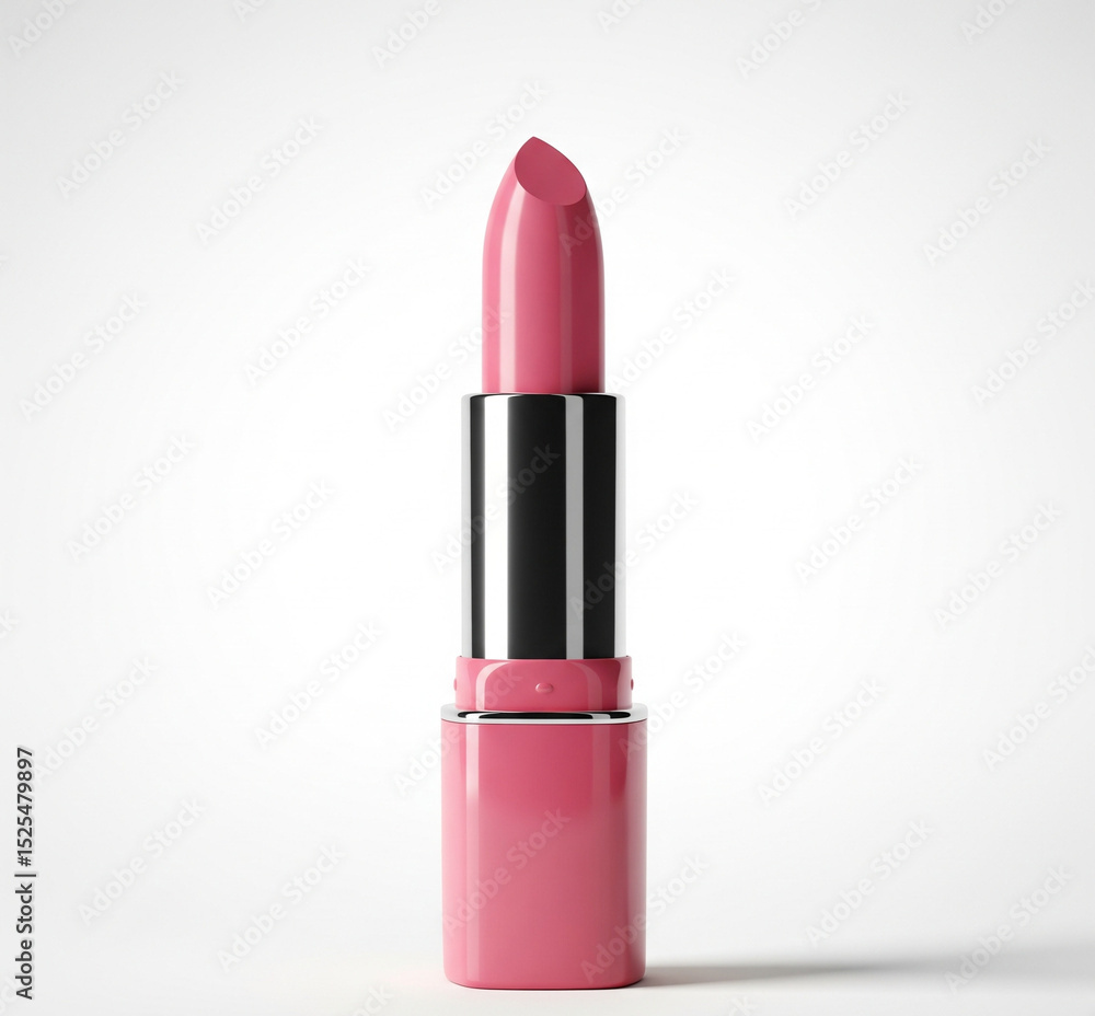 pink lipstick isolated on white background pink lipstick isolated on white background