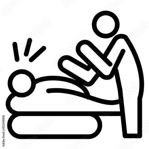 Massage Vector Style Icon