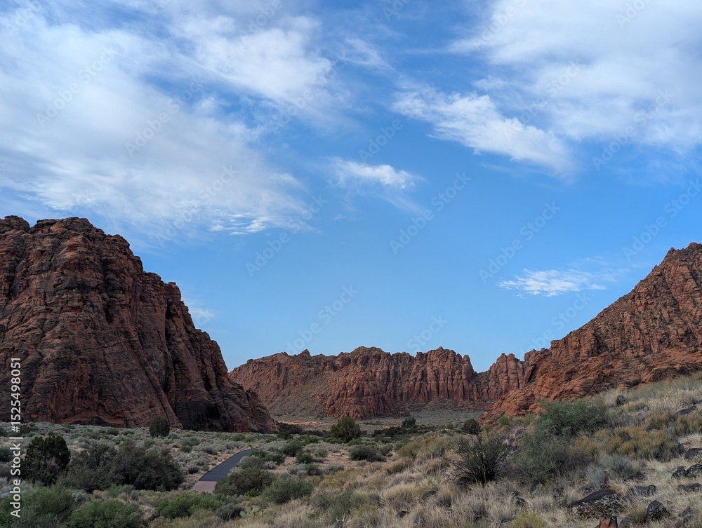 red rock canyon in the desert red rock canyon in the desert
