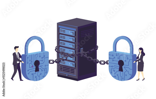 Bolstering Data Security  A Collaborative Approach to Protecting Sensitive Information with Advanced Encryption and Secure Access Protocols