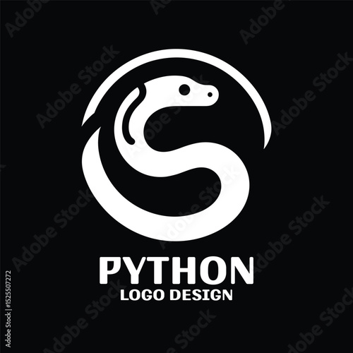 Python Vector Logo Design