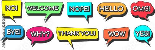 Chat dialog clouds