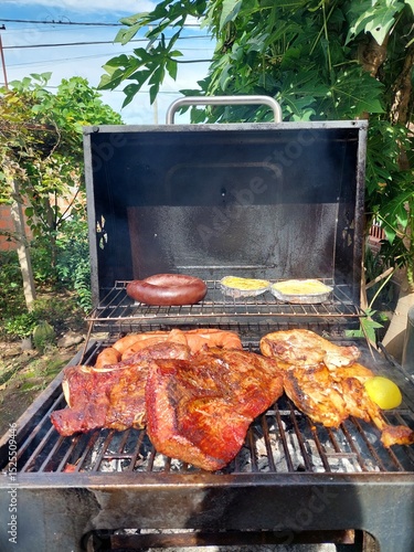 Argentine barbecue family event