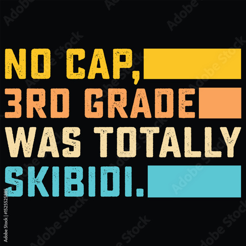 Skibidi Teacher Student T-Shirt 3
