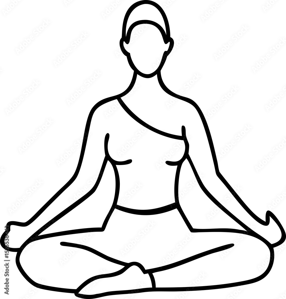 meditation yoga vector icon clipart meditation yoga vector icon clipart