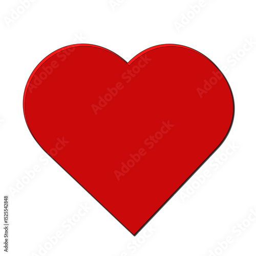 Free Download Red heart - GFXLoad