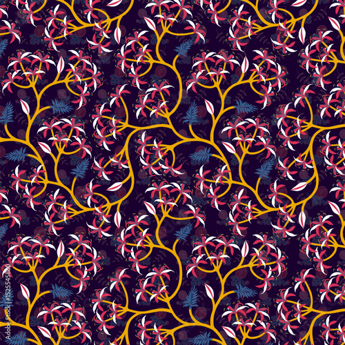 Seamless Pattern with Cute Pastel Colors on Dark Background – Festive Spring Holiday Design for Kids and Seasonal Projects Seamless Abstract Purple and Blue Fluid Pattern Design – Organic Marble Textu