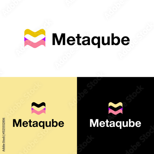 M Letter Logo Design Template