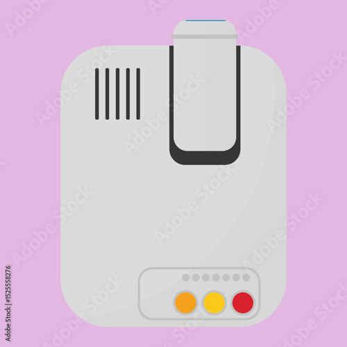 Compact Home Projector Versatile and Portable Presentation Device