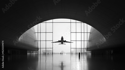 Airplane at the airport