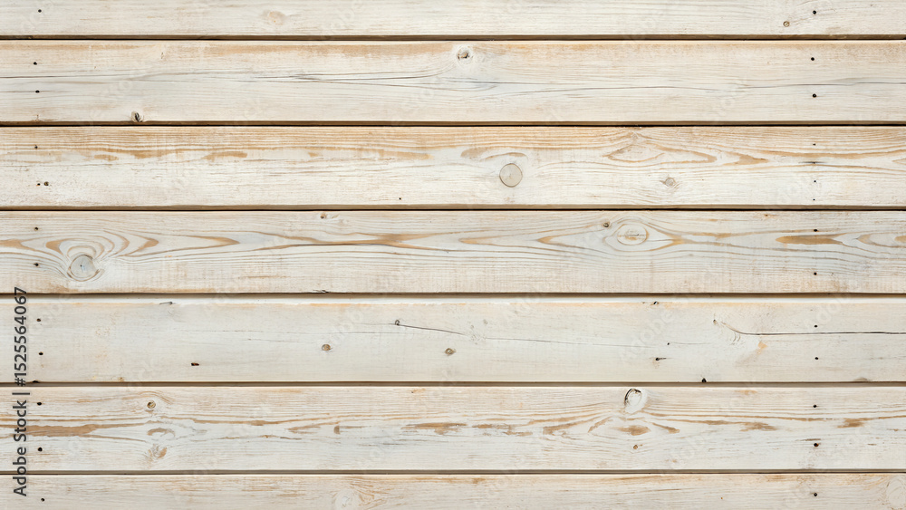 Obraz premium Whitewashed wooden planks create a textured background surface