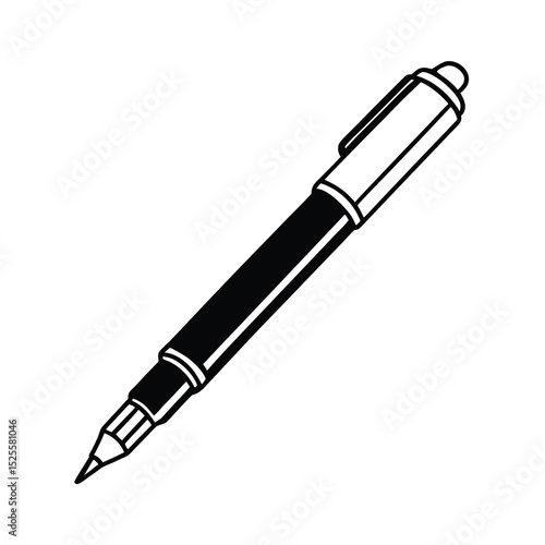 pen isolated on white background