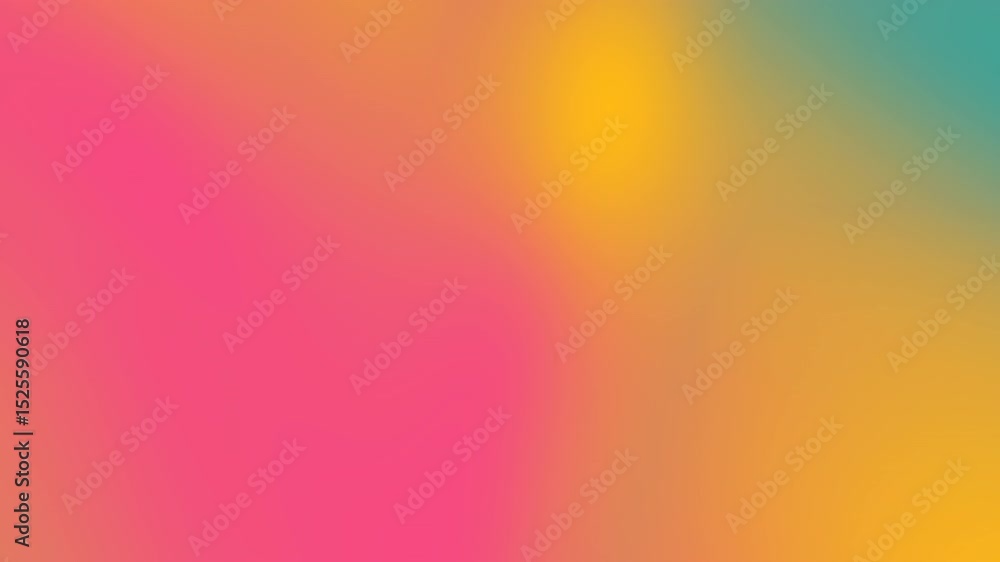 Smooth abstract gradient background with a soft blend of pink, yellow, orange, and teal hues. Perfect for cheerful, modern, or creative-themed projects such as posters, social media, and digital desig Smooth abstract gradient background with a soft blend of pink, yellow, orange, and teal hues. Perfect for cheerful, modern, or creative-themed projects such as posters, social media, and digital desig