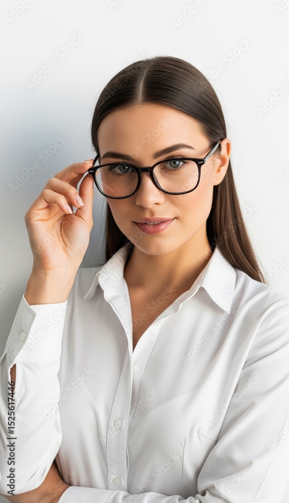 portrait of a young business woman portrait of a young business woman