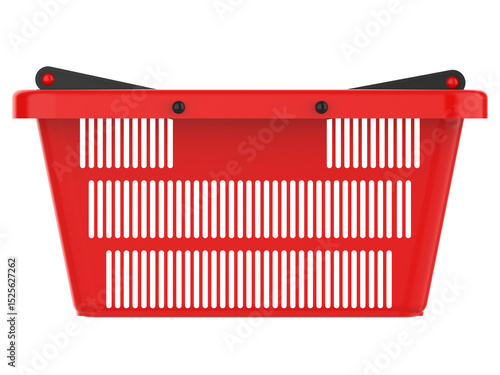 shopping basket market shop isolated in transparend background PNG
