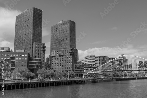 Die Stadt Bilbao im Baskenland