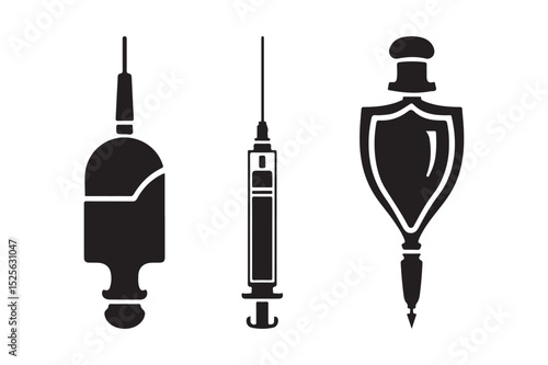 Medical Health Silhouettes