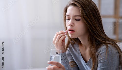 Quadro su tela Depression treatment concept