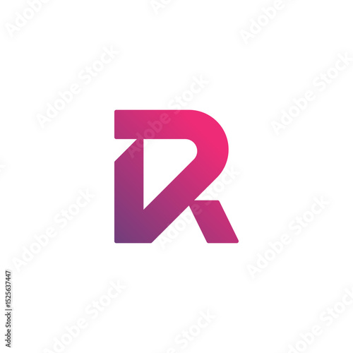 Free Download Dynamic Geometric Letter R Logo - GFXLoad