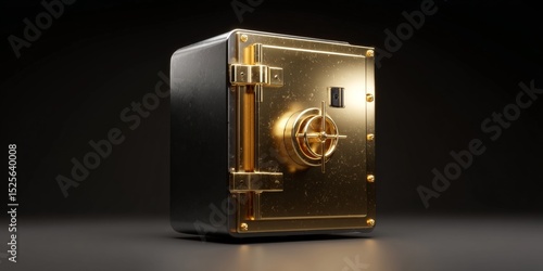 The gold camera is a high security device made of precious metals, designed to store valuable items safely.