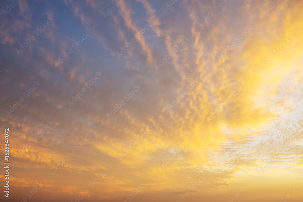 Obraz premium Sunset background