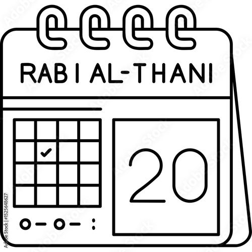 20th Rabi al-Thani Icon