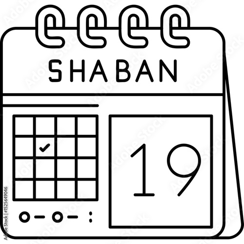 19th Shaban Icon