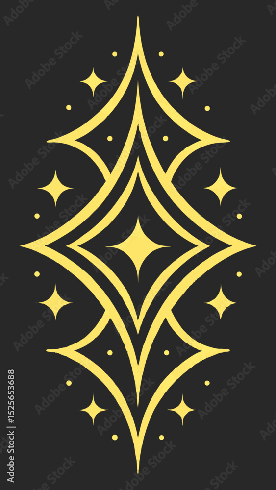 Elegant gold glitter decorative pattern design for holiday celebrations and festive greetings