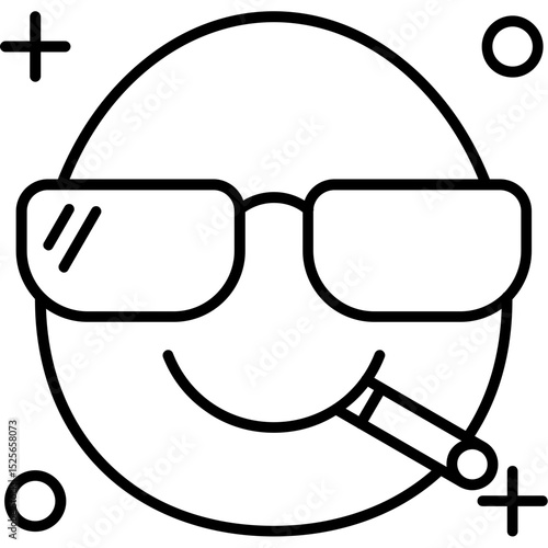 Obraz na plátně Smoking Icon