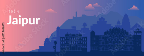 Jaipur Skyline Exploring the enchanting Pink City of India, a mustvisit travel destination