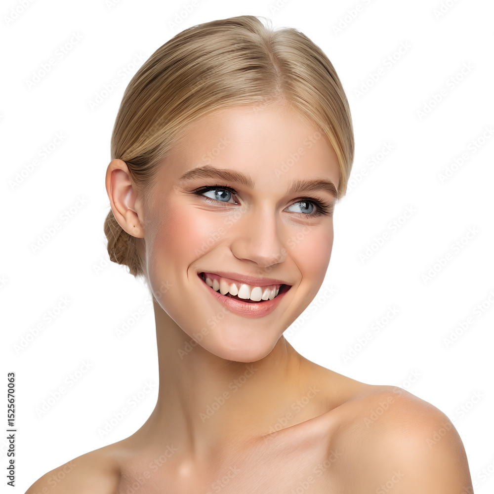 Ultra-Realistic Blonde Woman Haircare Portrait Bundle, 8K Sharp Focus Ultra-Realistic Blonde Woman Haircare Portrait Bundle, 8K Sharp Focus