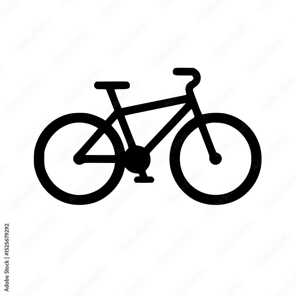 Minimalist Black Silhouette SVG of Bicycle – Clean Transport Vector Clipart Minimalist Black Silhouette SVG of Bicycle – Clean Transport Vector Clipart