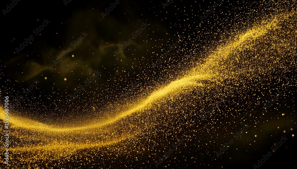 Fototapeta premium 輝く金色のアブストラクト背景2